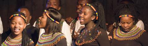 Young Zulu Warriors Gospel Choir at Maverick