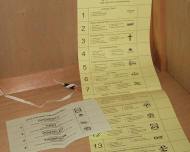 Yesterday's ballot papers