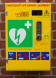 Defibrillator at a college sports centre