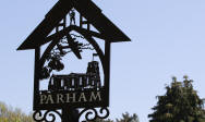 New Parham village sign