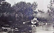 Rowing on Thorpeness mere in the 1920s