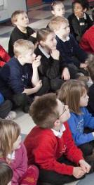 Assembly at Yoxford Primary School