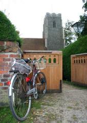 All Saints, Brandeston from the road