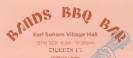 Bands BBQ Bar - Earl Soham village hall