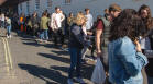 Queue at the Framlingham Sausage Festival