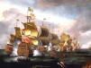 Battle of Lowestoft by Adriaen Van Diest