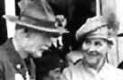 Queen Wilhelmina of the Netherlands with Baden-Powell at the 1937 World Scout Jamboree