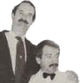 Basil Fawlty and Manuel