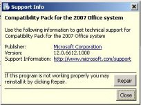 Microsoft Compatibility Pack