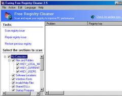 Eusing registry cleaner