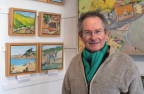 Artist John Bawtree showing in Carousel Framlingham